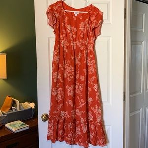 Floral Maternity Dress